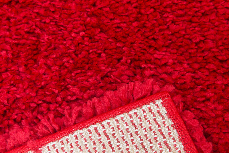 Shaggy Rug Red