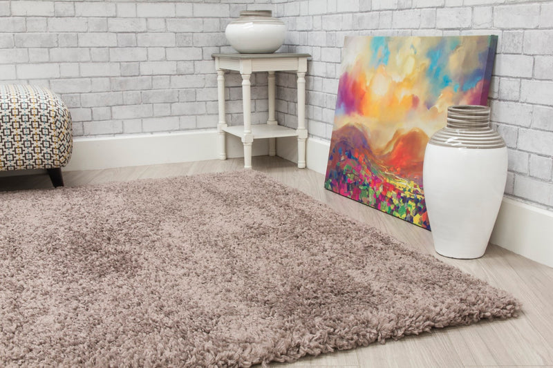 Shaggy Rug Taupe