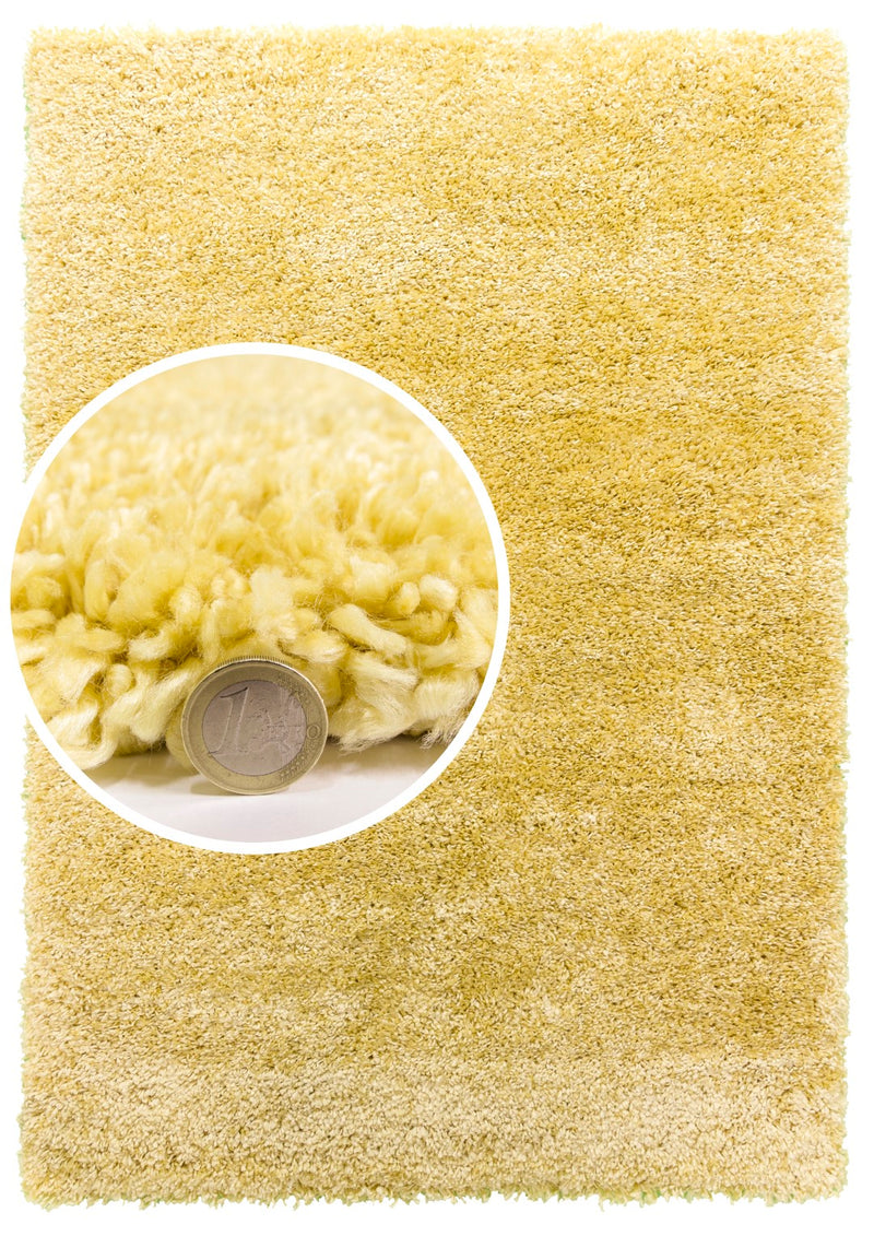 Shaggy Rug Yellow