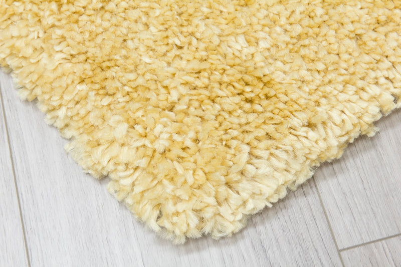 Shaggy Rug Yellow