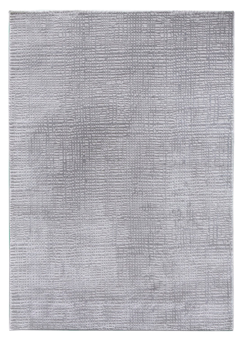 Crisscross Rug Grey