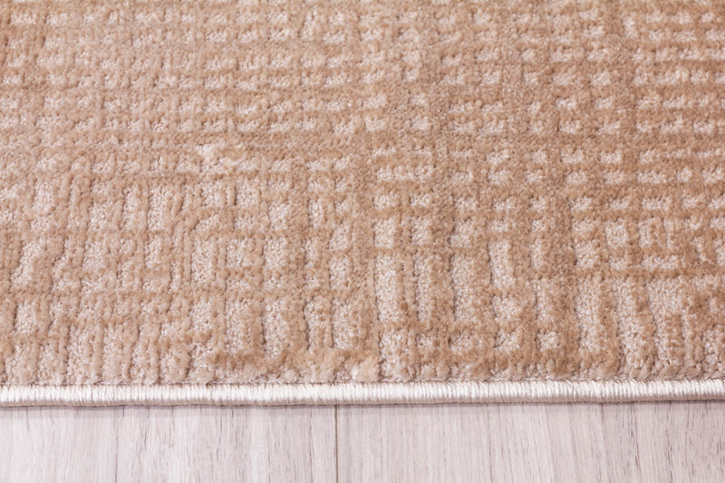 Crisscross Rug Beige