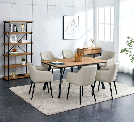 Enrique 1.6m Dining Table Oak