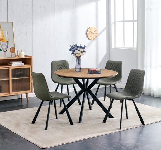 Enrique Round Dining Table Oak