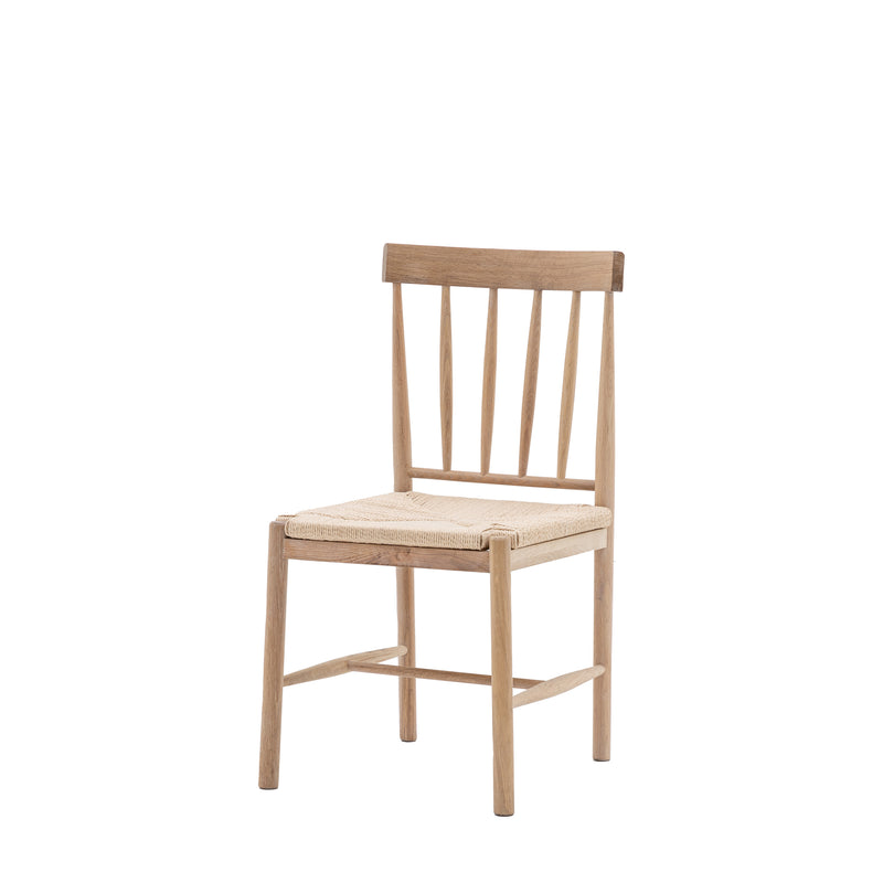 Oxford Dining Chair Natural 2 Pack