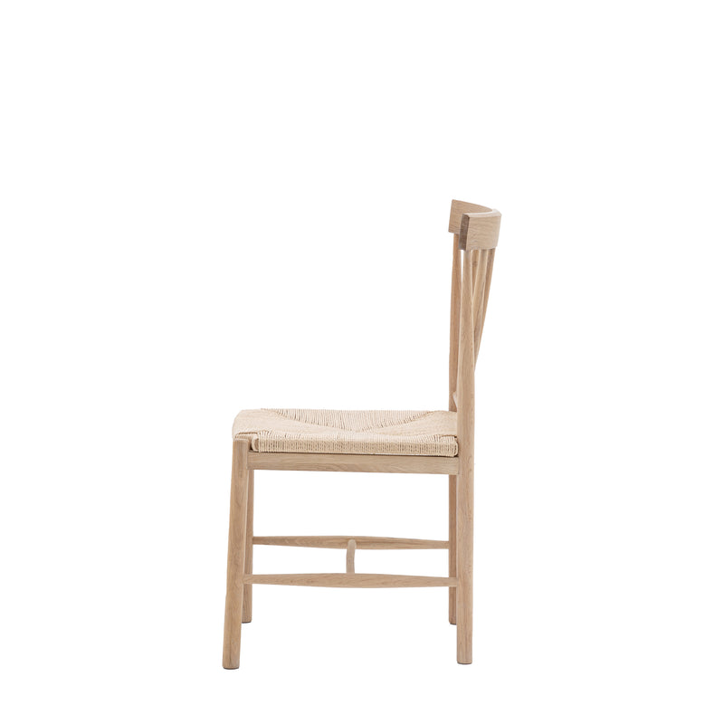 Oxford Dining Chair Natural 2 Pack