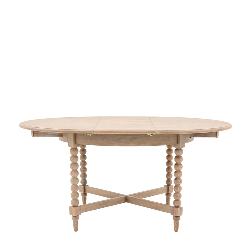 Ariano Round Extending Dining Table 1200/1600