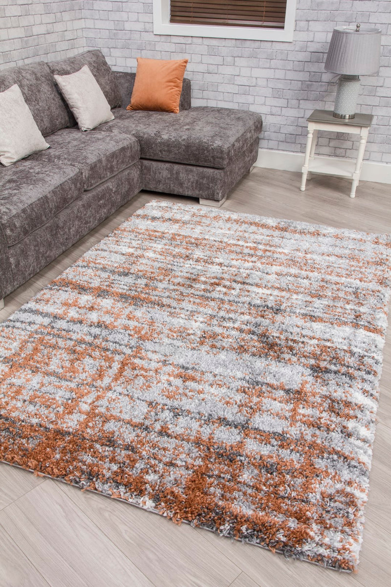 Fantasia Simmer Rug Orange