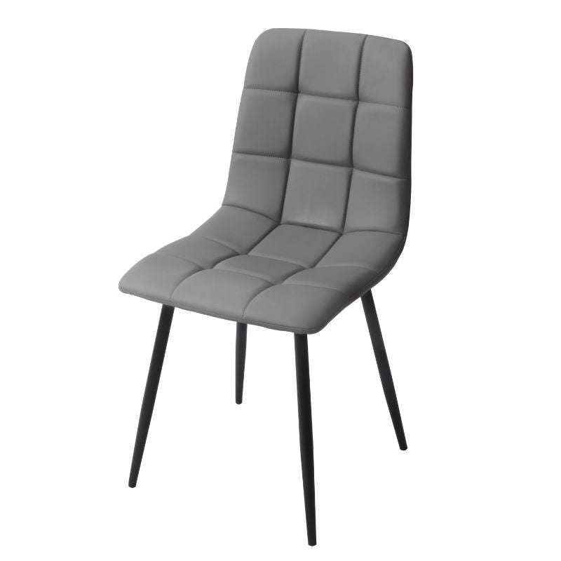 San Fran Dining Chair Grey PU