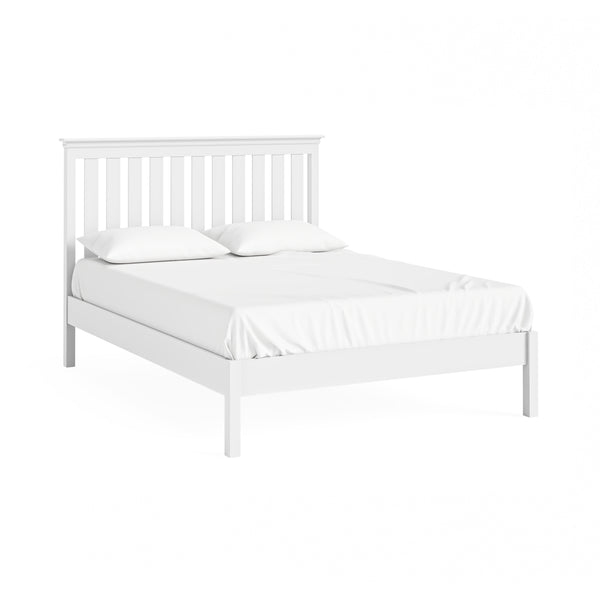 Boulogne 5' Bed White