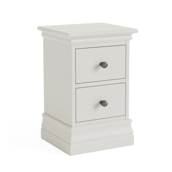 Boulogne Narrow Bedside Table Cotton