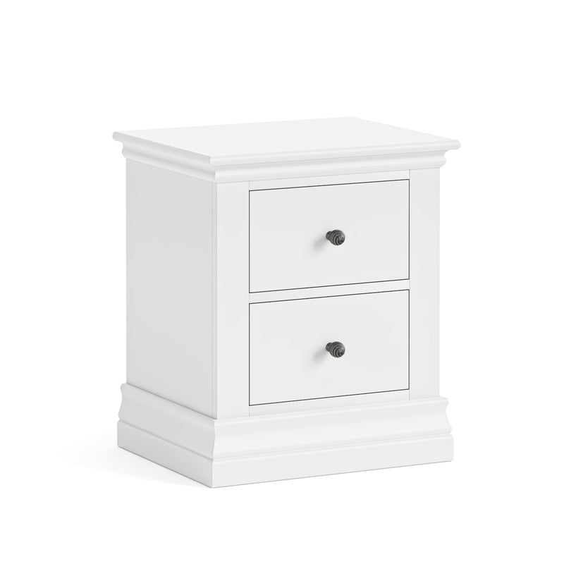 Boulogne 2 Drawer Bedside Table