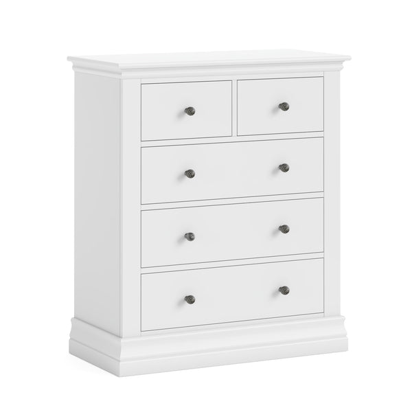 Boulogne 2 Over 3 Chest White