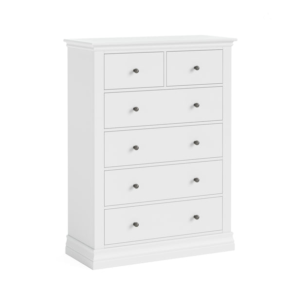 Boulogne 2 Over 4 Chest White