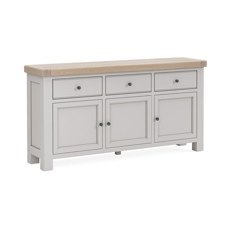 Exmouth Large Sideboard Light Grey