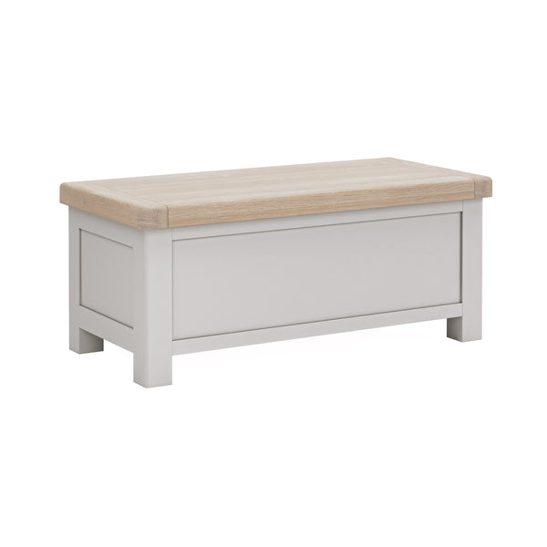 Exmouth Blanket Box Light Grey