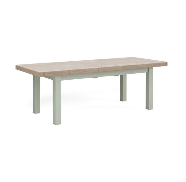 Exmouth Large Extending Dining Table Sage