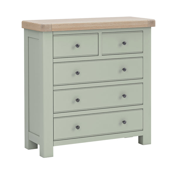 Exmouth 2 + 3 Drawer Chest Sage