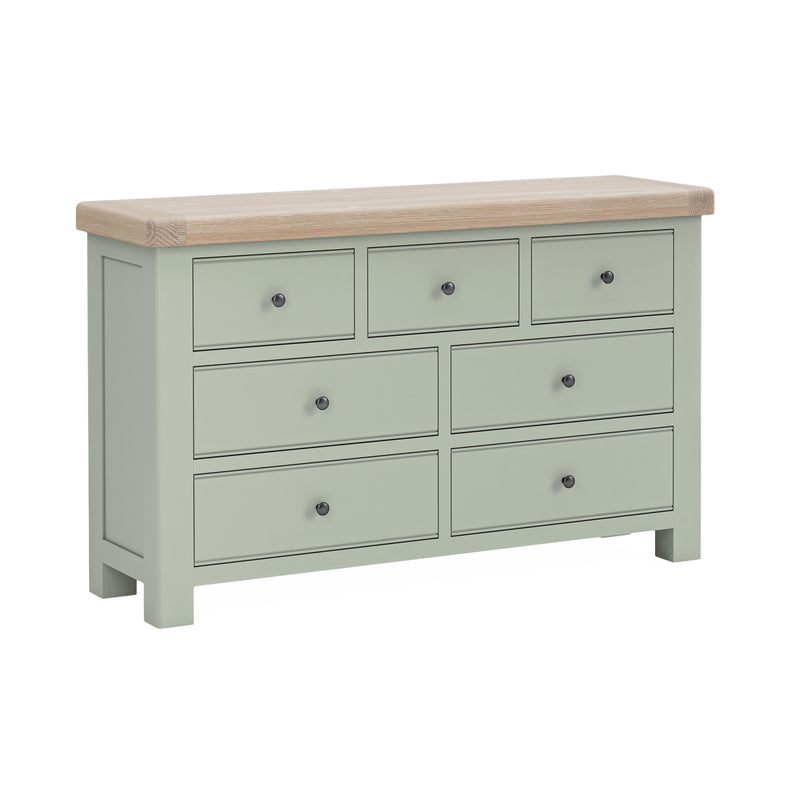 Exmouth 3 + 4 Drawer Chest Sage