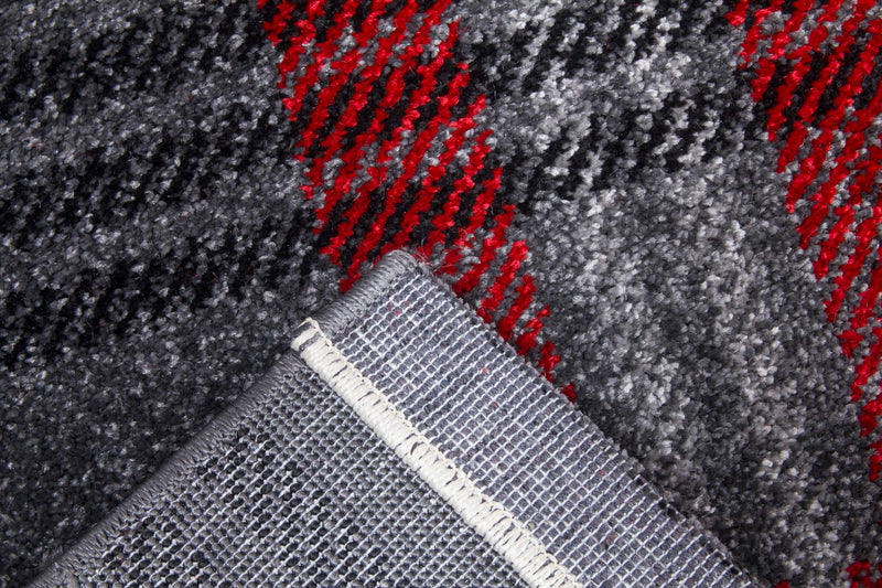 Dale Rug Grey/Red