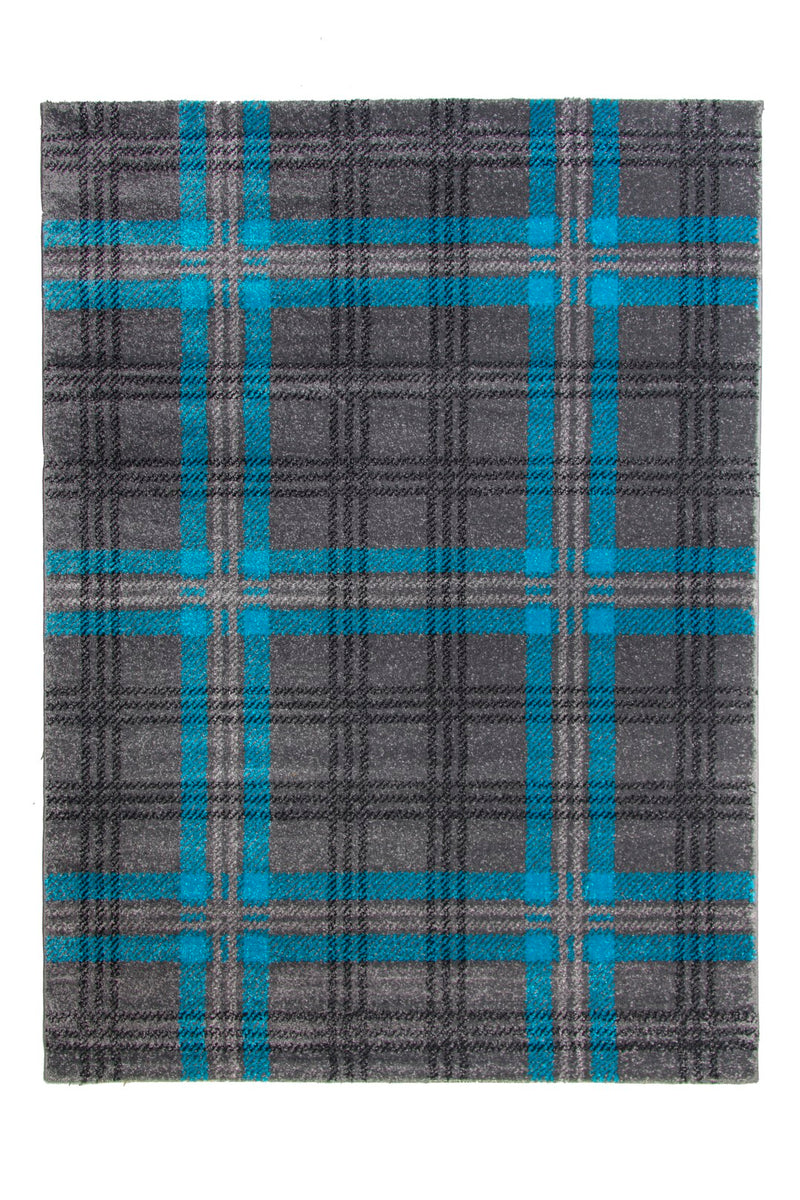 Dale Rug Grey/Teal