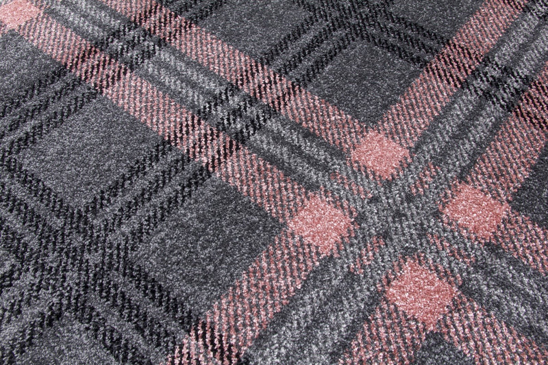 Dale Rug Grey/Pink