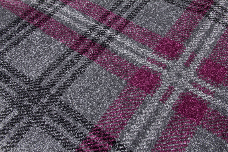 Dale Rug Grey/Purple