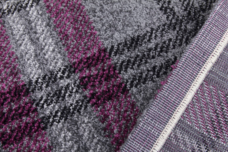 Dale Rug Grey/Purple