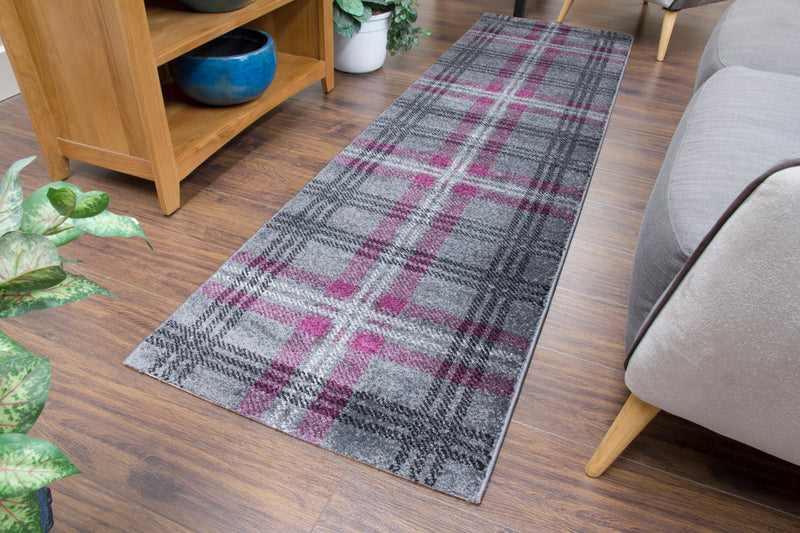 Dale Rug Grey/Purple