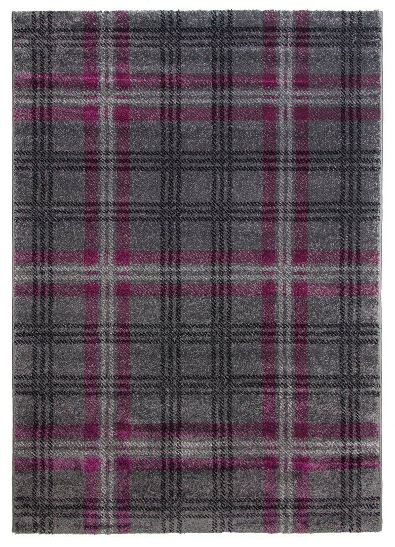 Dale Rug Grey/Purple