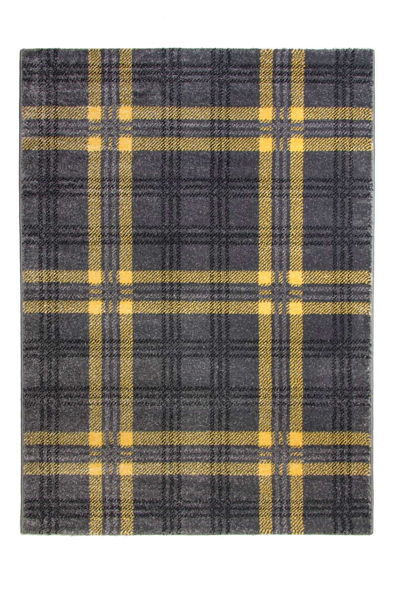 Dale Rug Grey/Yellow