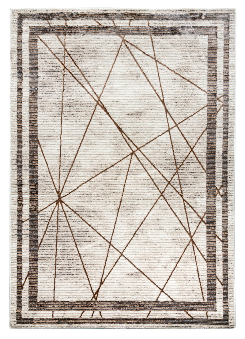 Glamour Art Deco Rug Beige