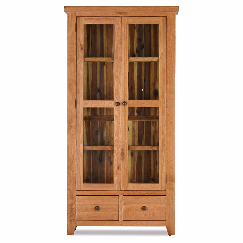 Owen Double Display Cabinet