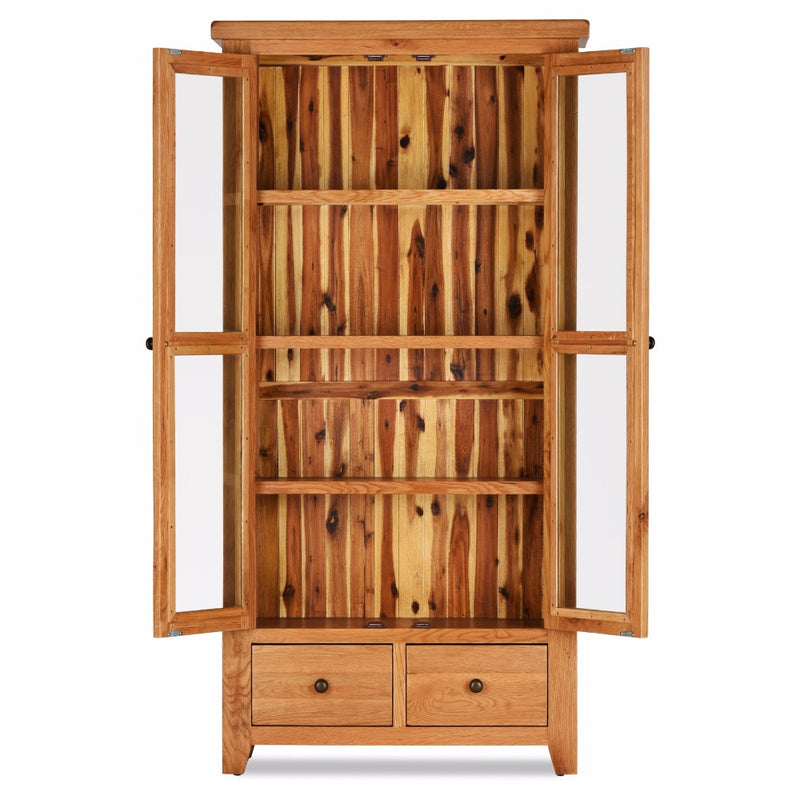 Owen Double Display Cabinet