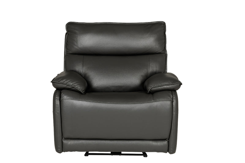 Lago 1 Seater Electric Recliner - Dark Grey