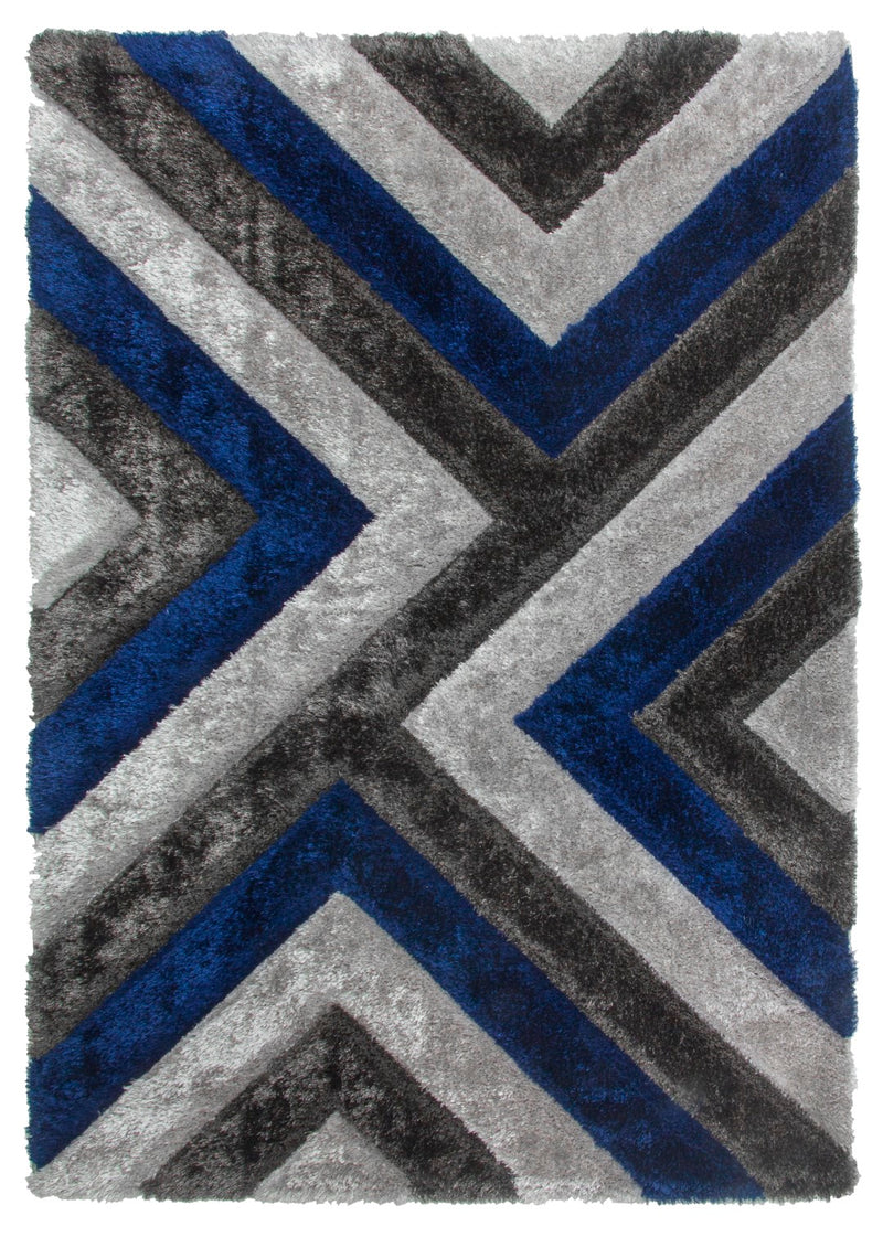 Lush Cascade Rug Navy