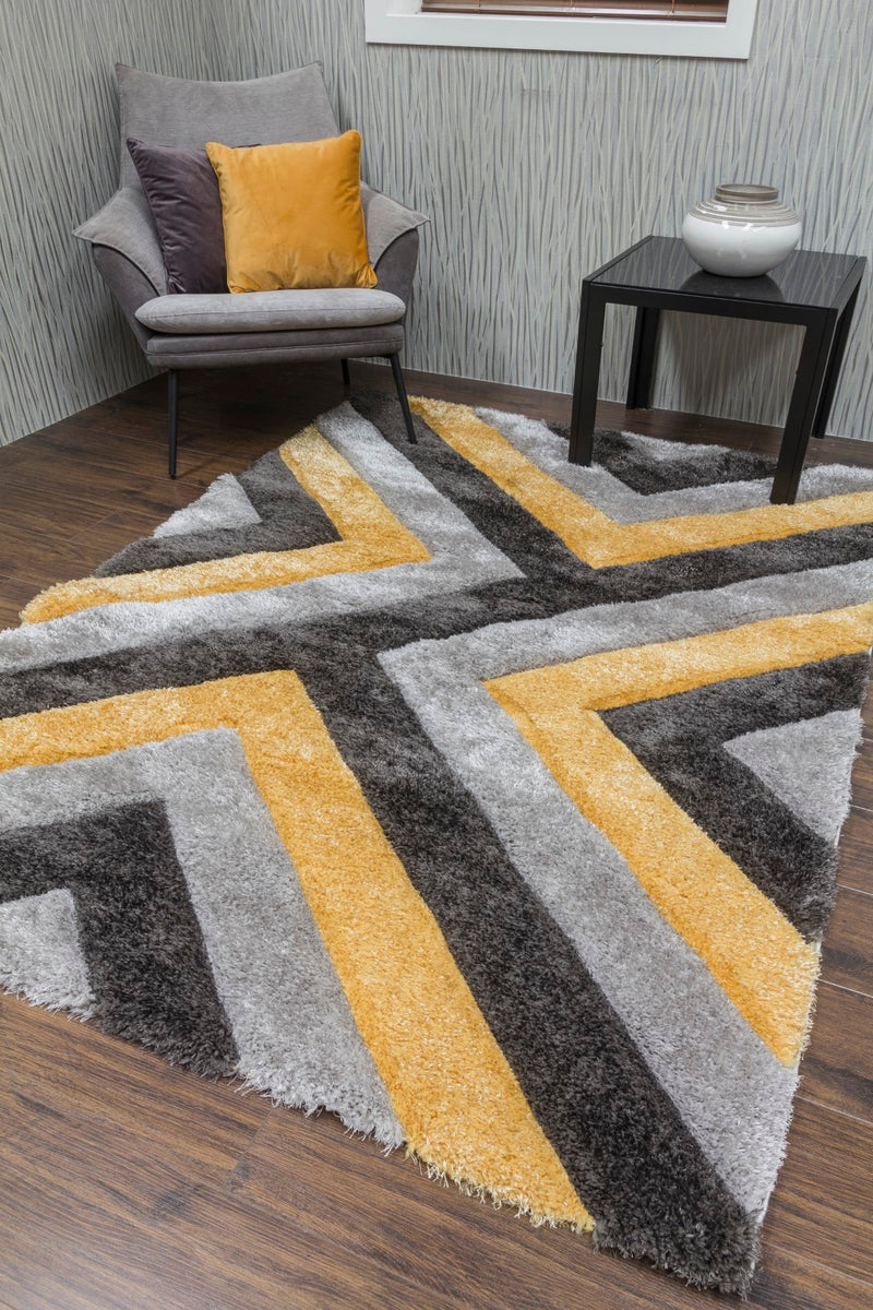 Lush Cascade Rug Yellow