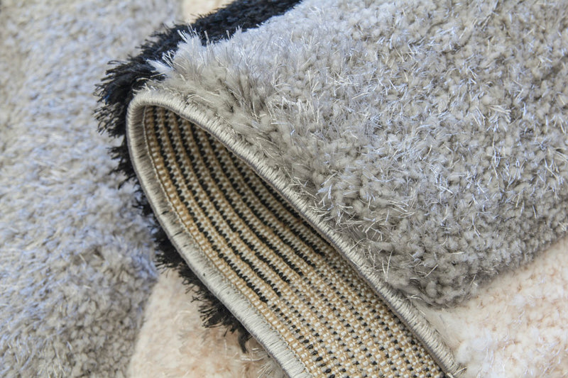 Lush Ripple Rug Multi Grey