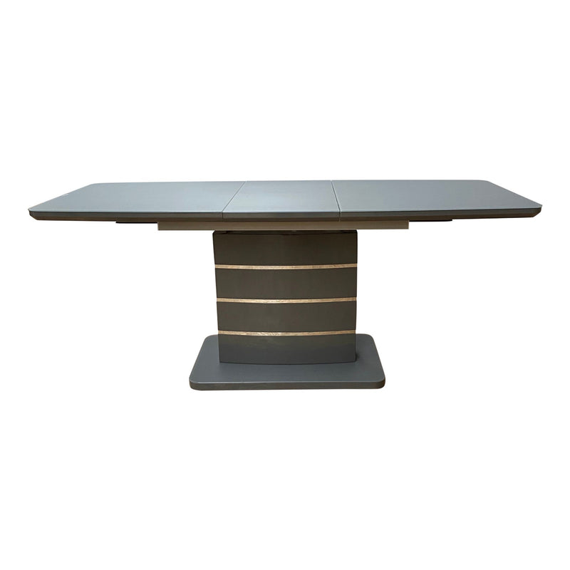 Milazzo Extending Dining Table Dark Grey