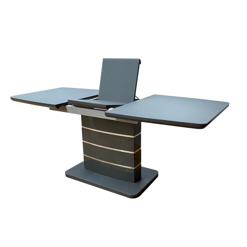 Milazzo Extending Dining Table Dark Grey