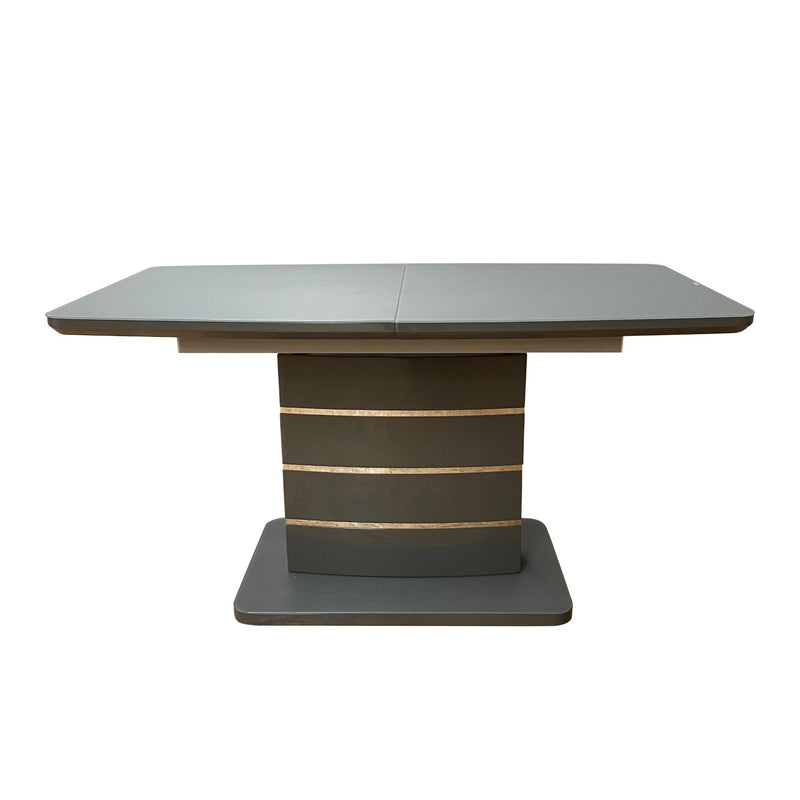 Milazzo Extending Dining Table Dark Grey