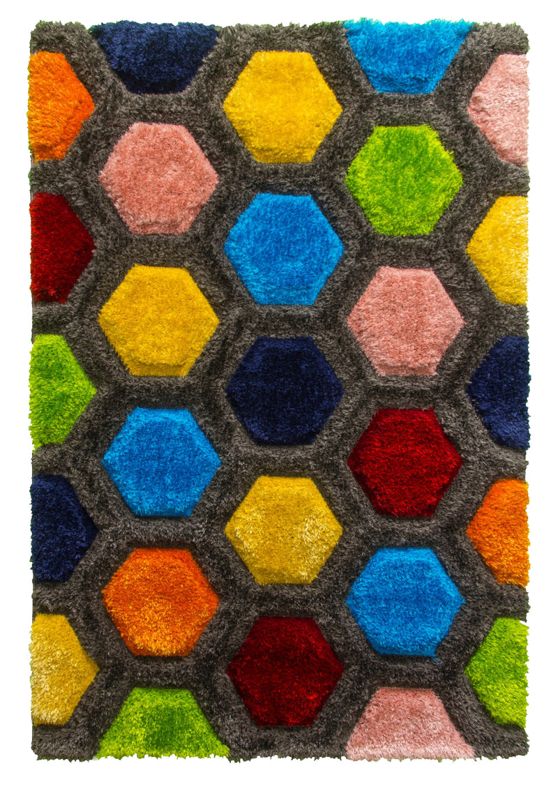 Pacific Rug Honeycomb