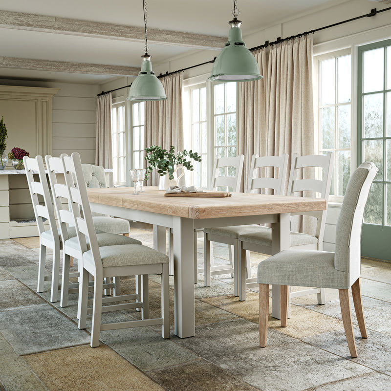 Exmouth Large Extending Table Light Grey