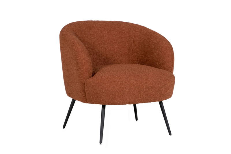 Kerbie Accent Chair - Rust