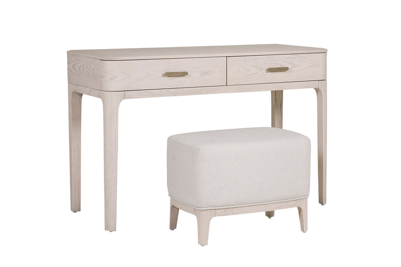 Lara Dressing Table 2 Drawer - Parisian Cream