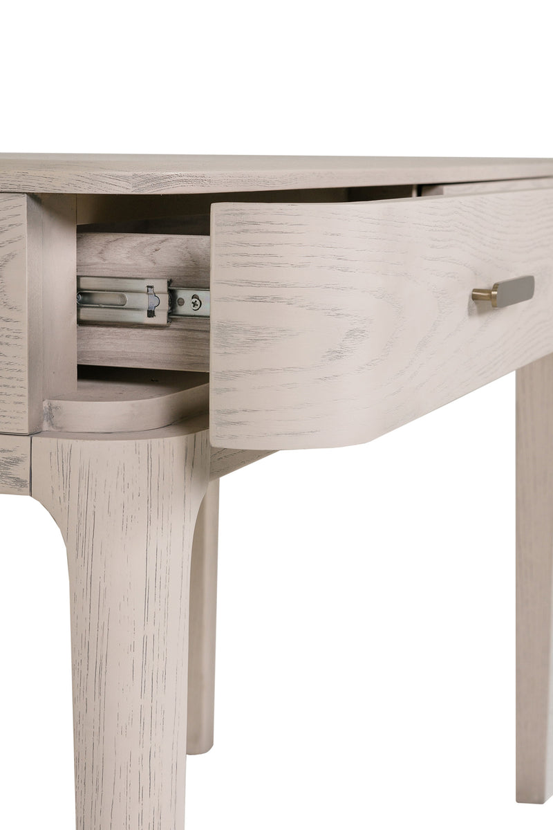 Lara Dressing Table 2 Drawer - Parisian Cream