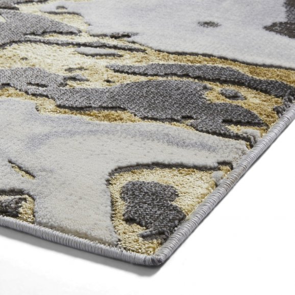 Apollo GR584 Rug Grey/Gold