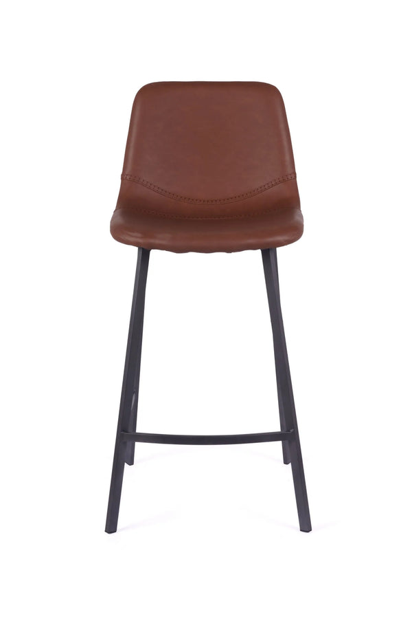 Vintage Counter Stool Cognac