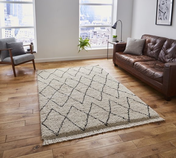 Boohoo 8280 Rug Beige