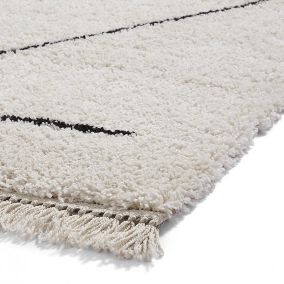 Boohoo A474 Rug White/Black